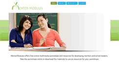 Desktop Screenshot of mentormodules.com